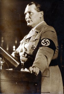 Hermann Göring, German Nazi politician and military leader, 1930s. Artist: Unknown