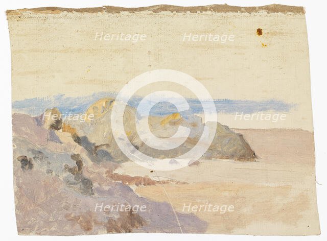 Beach landscape. Creator: Oscar Kleineh.