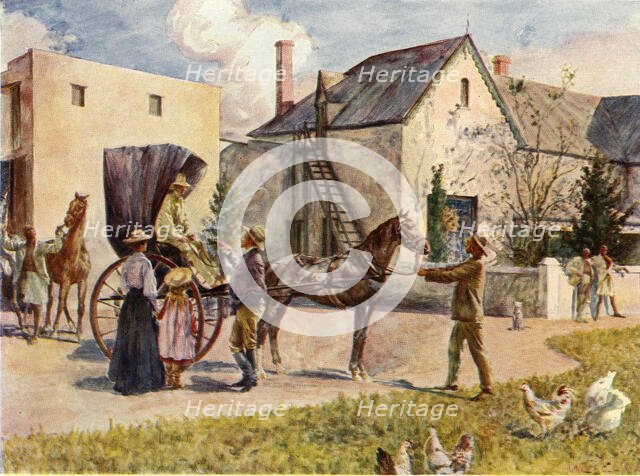 'A South African Farm', 1911. Creator: Unknown.