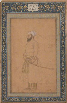 Portrait of Sayyid Amir Khan, second half 17th century. Creator: Unknown.