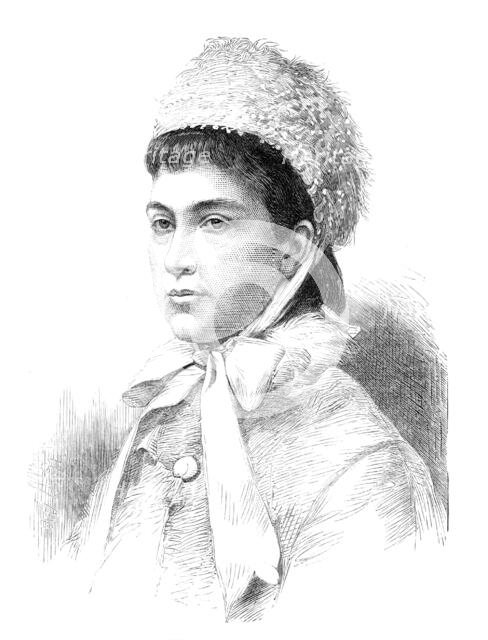 The Royal Marriage at Karlsruhe: Princess Victoria of Baden, 1881. Creator: Unknown.