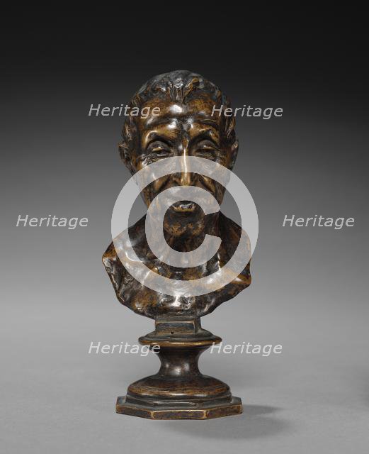 Head of a Man, c. 1875 - 1929. Creator: Vincenzo Gemito (Italian, 1852-1929).