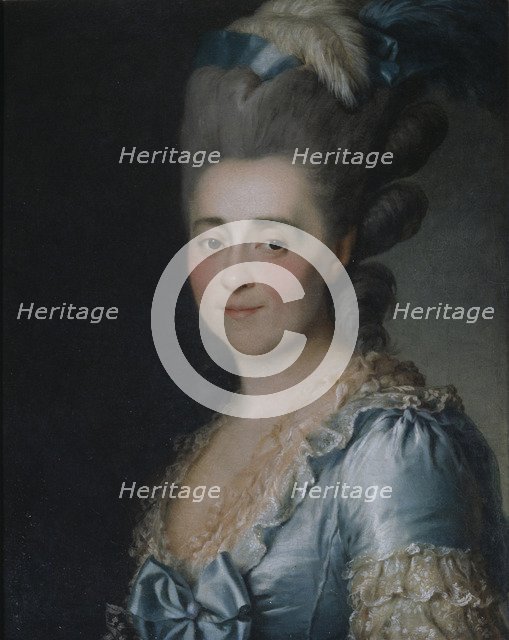 Portrait of Natalia Ivanovna Melgunova, 1779. Artist: Levitsky, Dmitri Grigorievich (1735-1822)