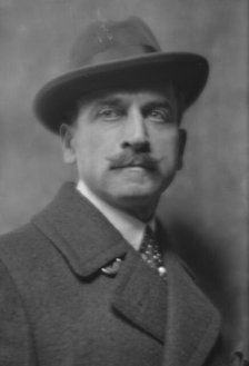 Wright, J. Dunbar, Mr., portrait photograph, 1915 Feb. 17. Creator: Arnold Genthe.