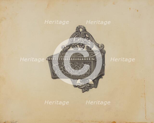 Match Safe, c. 1939. Creator: Helen Hobart.