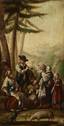 Idyll, 1826. Creator: Jan Zamojski.