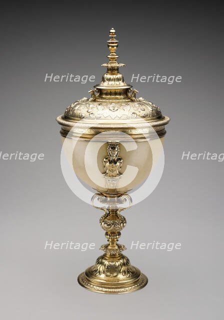 Ostrich Cup, London, 1590. Creator: John Spilman.