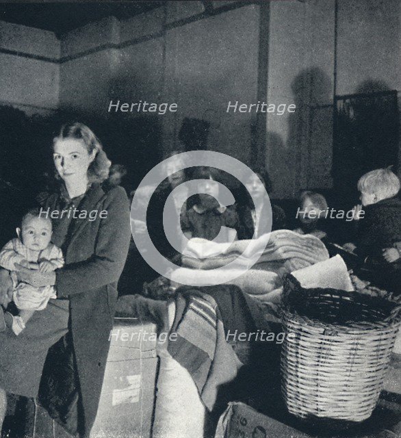 'Blankets for the homeless', 1941. Artist: Cecil Beaton.