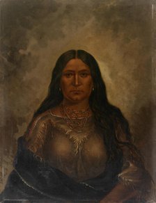 Chan-ku-wash-te-mine (Good Road Woman), ca. 1887. Creator: Antonio Zeno Shindler.