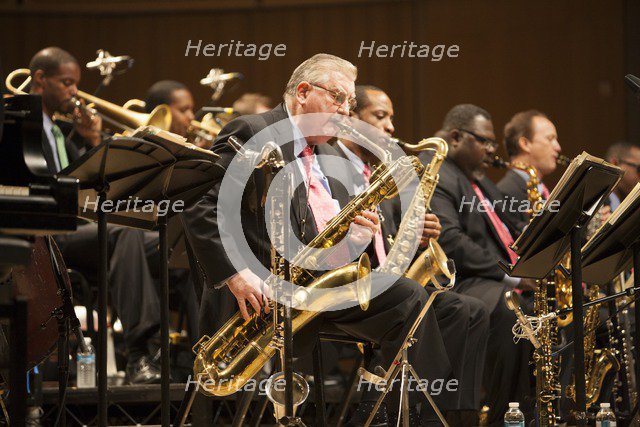 Joe Temperley, 2010. Artist: Alan John Ainsworth.