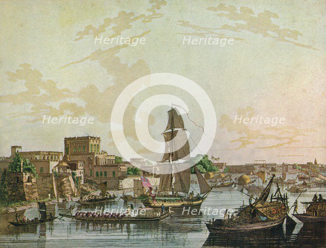 'Calcutta', 1788. Artist: Thomas Daniell.