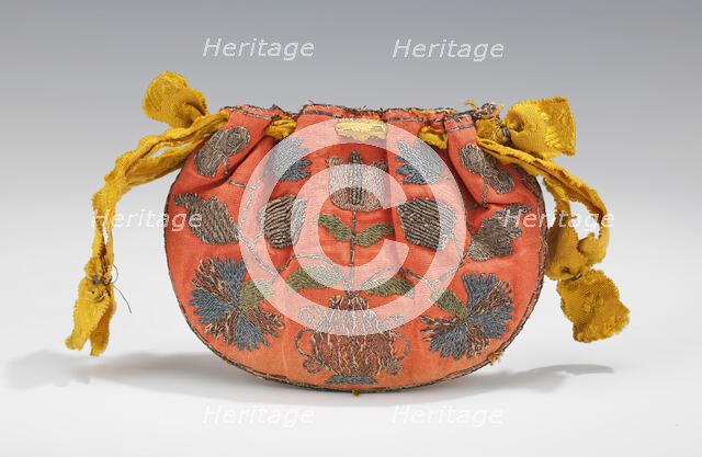 Pouch, Russian, early 18th century. Creator: Unknown.
