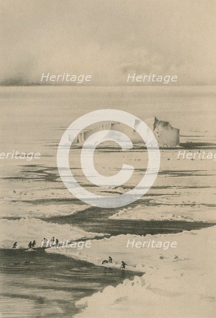 'A Lead in the Pack', c1910–1913, (1913). Artist: Unknown.