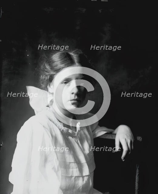 Ruth Harding, c. 1903. Creator: Thomas Eakins.