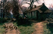 Entrance To Gleneagles, 1878. Creator: David Farquharson.