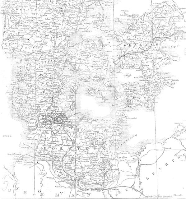 The seat of war in Denmark, 1864. Creator: John Dower.