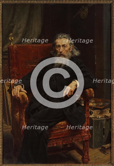 Self-portrait, 1892. Creator: Matejko; Jan Alojzy (1838-1893).