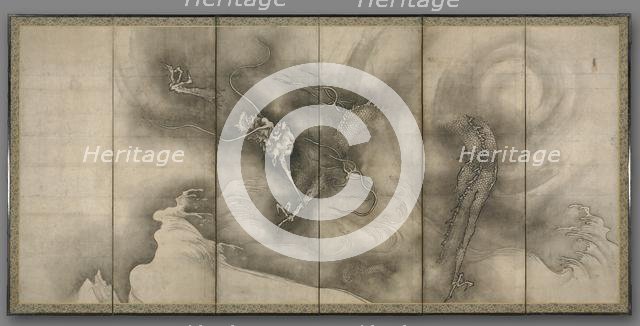 Dragon, 1500s. Creator: Sesson Sh?kei (Japanese, 1504-1589).