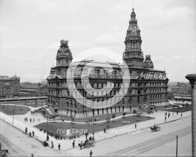 Marion County Court House, Indianapolis, Ind., c1907. Creator: Unknown.