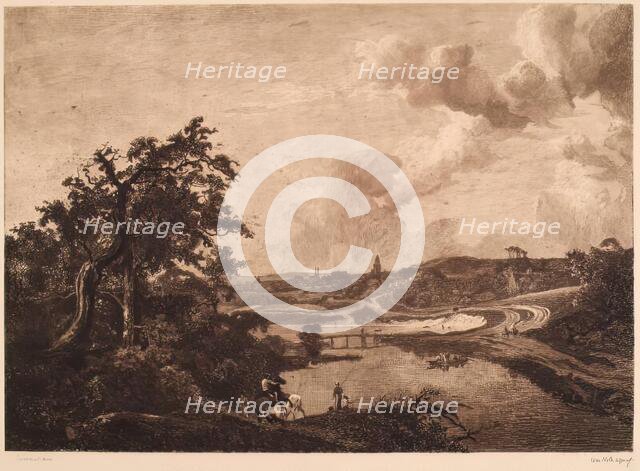 The Banks of a River, (c1649), c1880s. Creator: William Brassey Hole.