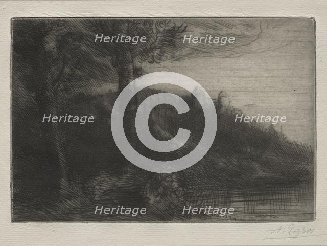 Le Petit Pont. Creator: Alphonse Legros (French, 1837-1911).