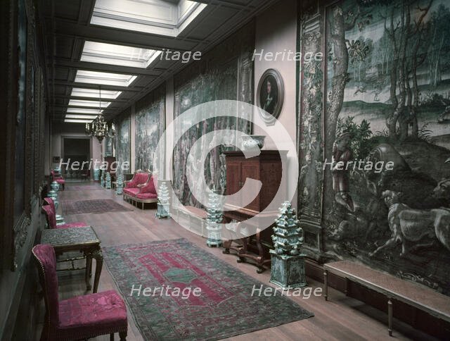 The South Sketch Gallery, Chatsworth House, Derbyshire, c1955. Creator: Arthur Charles Kirby Ware.