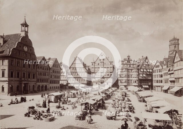 Nuremberg Market, between 1850 and 1895. Creator: Anon.