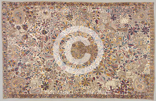 Kantha (Ceremonial Quilt), 1800s. Creator: Unknown.