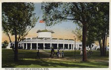 Pavilion, Lake Harriet, Minneapolis, Minnesota, USA, 1915. Artist: Unknown