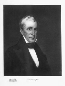 William Henry Harrison, 9th President of the United States of America, (1901). Artist: Unknown