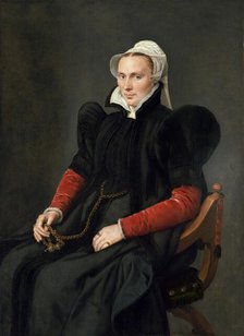 Portrait of a Seated Woman, 1560/65. Creator: Antonis Mor.