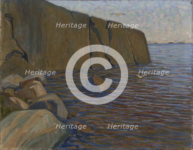 Cliffs, 1926. Creator: Hanna Ronnberg.