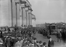 British Commission To U.S - Arrival At Union Station; General Views, 1917. Creator: Harris & Ewing.