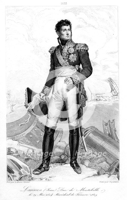 Jean Lannes (1769-1809), Duke of Montebello and Marshal of France, 1839.Artist: Desjardins