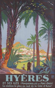 Hyères, c1930. Creator: Broders, Roger (1883-1953).