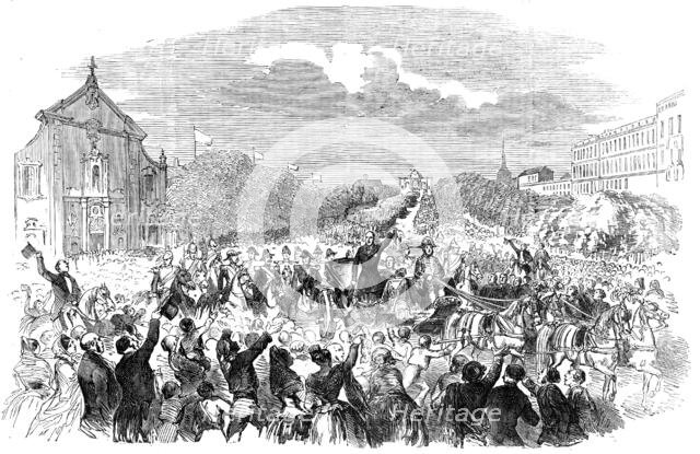 Public Entry of Espartero into Madrid, 1854. Creator: Unknown.