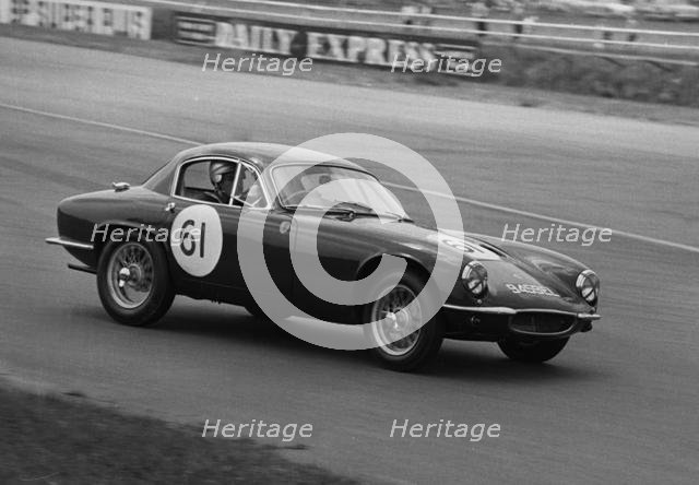 1961 Lotus Elite, Wetherill, at Silverstone. Creator: Unknown.