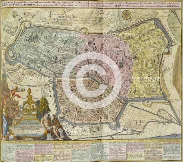 Augsburg, 1742. Creator: Seutter, Matthaeus (1678-1757).