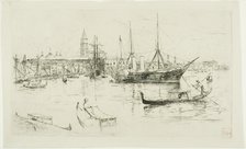 Laguna, Venice, 1880. Creator: Frank Duveneck.