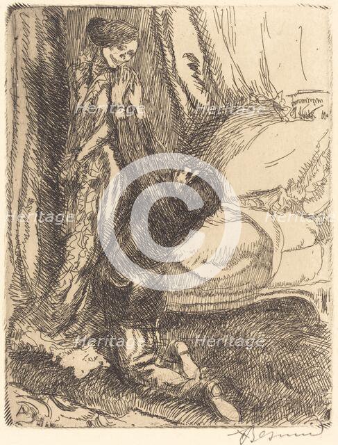 Coquette, 1900. Creator: Paul Albert Besnard.