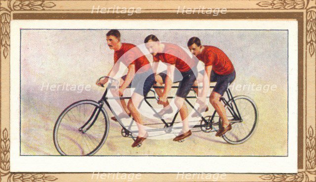 'Pacing Triplet', 1939. Artist: Unknown.