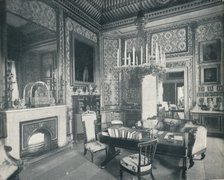 'The Prince Consort's Writing Room at Buckingham Palace', c1899, (1901). Artist: HN King.