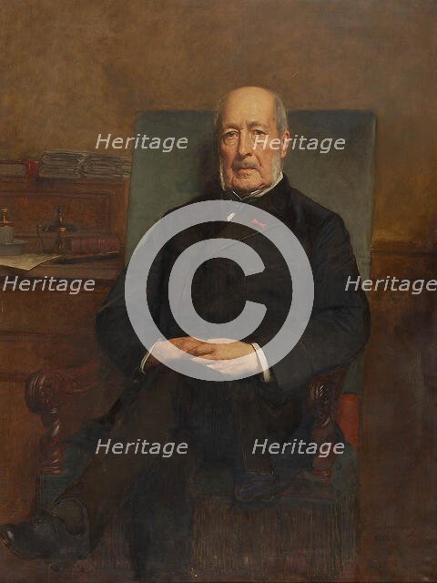The Lawyer Armand-Désiré Auger, 1885. Creator: Pierre Van Havermaet.
