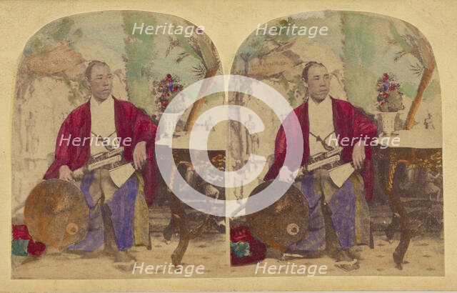 Shiozawa Hikojiro, Member of the First Japanese Diplomatic Mission to the..., neg 1860; print 1860s. Creator: Charles De Forest Fredricks.