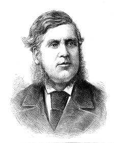 The late Sir Henry M. Jackson, Bart., Q.C., M.P., 1881. Creator: Unknown.