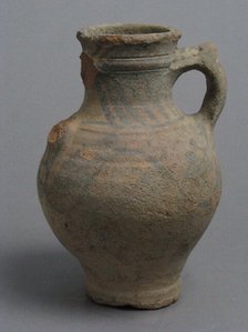 Jug with Grapevines, Coptic, 4th-7th century. Creator: Unknown.