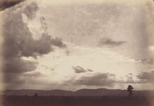 Cloud Study, Roman Campagna, c. 1860. Creator: Carlo Baldassare Simelli.