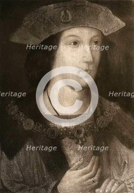 'Prince Arthur, Eldest Son of Henry VII', c1502, (1902). Artist: Unknown