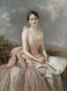 Juliette Gordon Low, 1887. Creator: Edward Hughes.