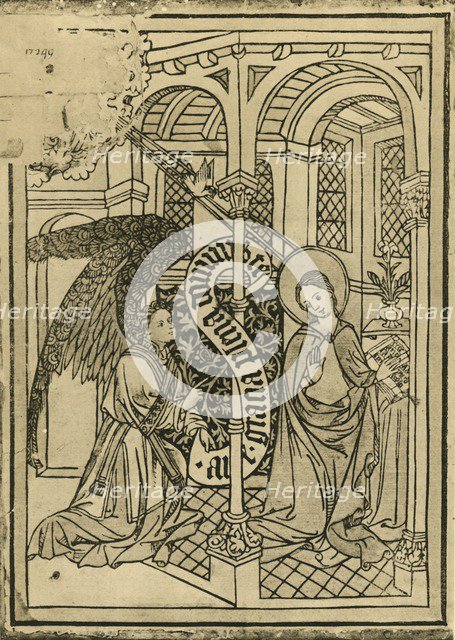 'The Annunciation', 1915. Creator: Unknown.